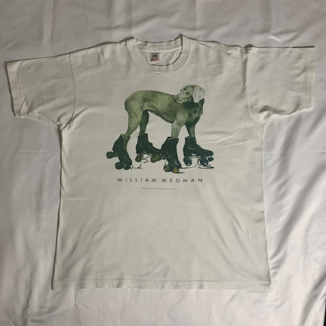 WilliamWegman ROLLERROVER vintage Tシャツ約75cm身幅