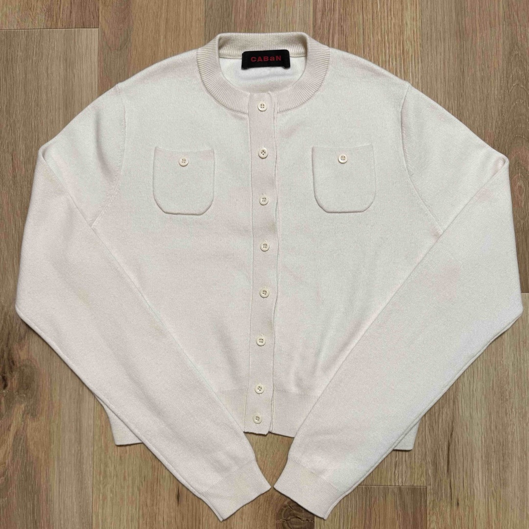 美品 CABaN キャバン コットンカシミヤ カーディガン 35200の通販 by