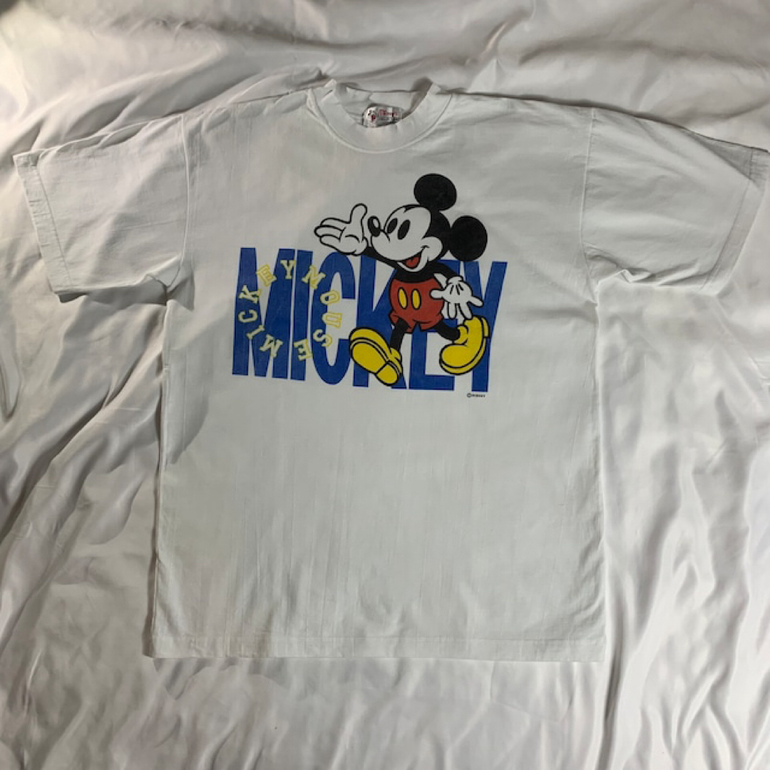 ミッキーマウス(ミッキーマウス)のDisney【ディズニー】90s ミッキー Tシャツ メンズのトップス(Tシャツ/カットソー(半袖/袖なし))の商品写真