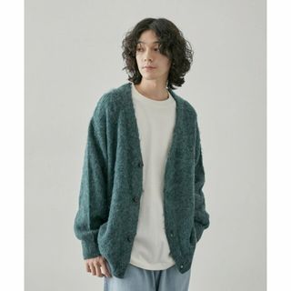 ジュンレッド(JUNRED)の【グリーン（30）】シャギーリラックスカーディガン(その他)