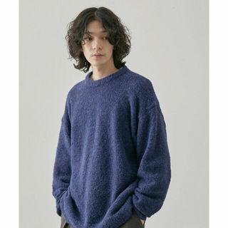 ジュンレッド(JUNRED)の【ネイビー（40）】メランジニットプルオーバー(その他)