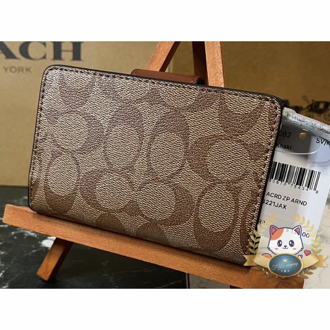 COACH(コーチ)のコーチ COACH 財布 二つ折り財布 長財布 レディース　おまけ付き レディースのファッション小物(財布)の商品写真