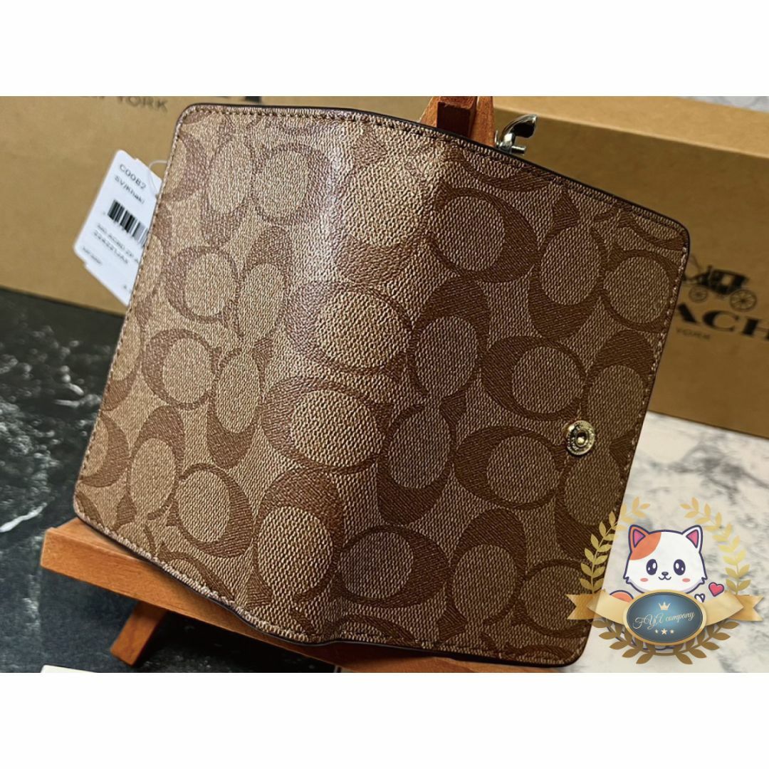 COACH(コーチ)のコーチ COACH 財布 二つ折り財布 長財布 レディース　おまけ付き レディースのファッション小物(財布)の商品写真