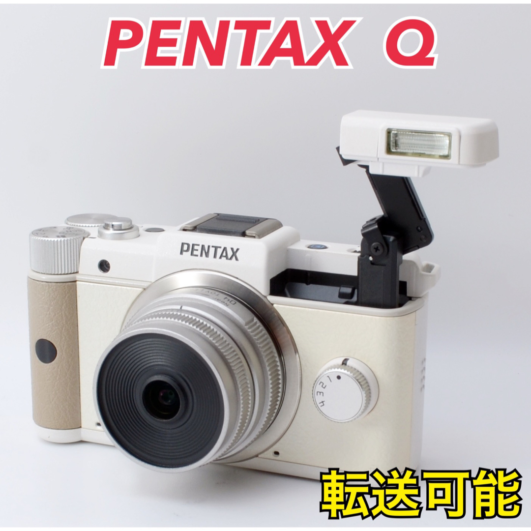 スマホ/家電/カメラ★PENTAX  Q★S数約3700回●スマホ転送●超小型一眼レフ