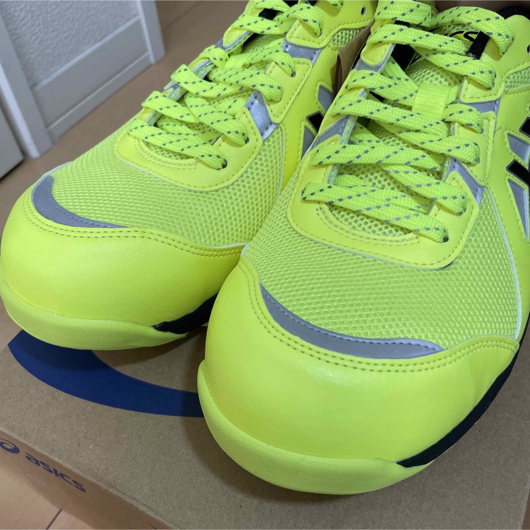 asics(アシックス)のアシックス  安全靴  ウィンジョブ CP206 Hi-Vis  イエロー26● メンズの靴/シューズ(スニーカー)の商品写真