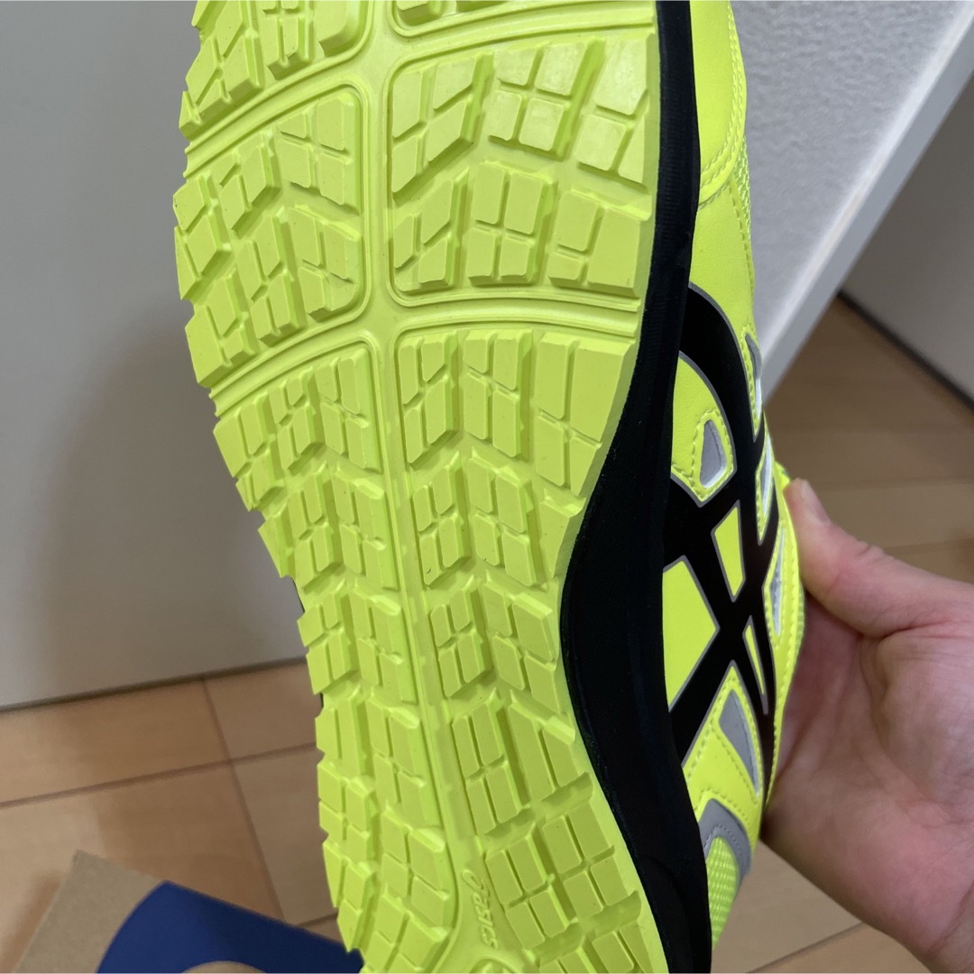 asics(アシックス)のアシックス  安全靴  ウィンジョブ CP206 Hi-Vis  イエロー26● メンズの靴/シューズ(スニーカー)の商品写真