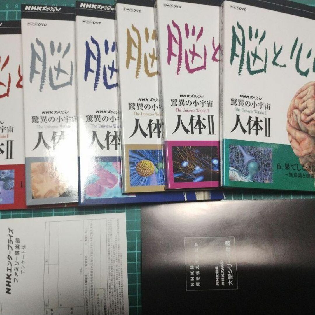 NHKスペシャル 驚異の小宇宙 人体Ⅱ 脳と心 DVD-BOX〈6枚組〉の通販 by