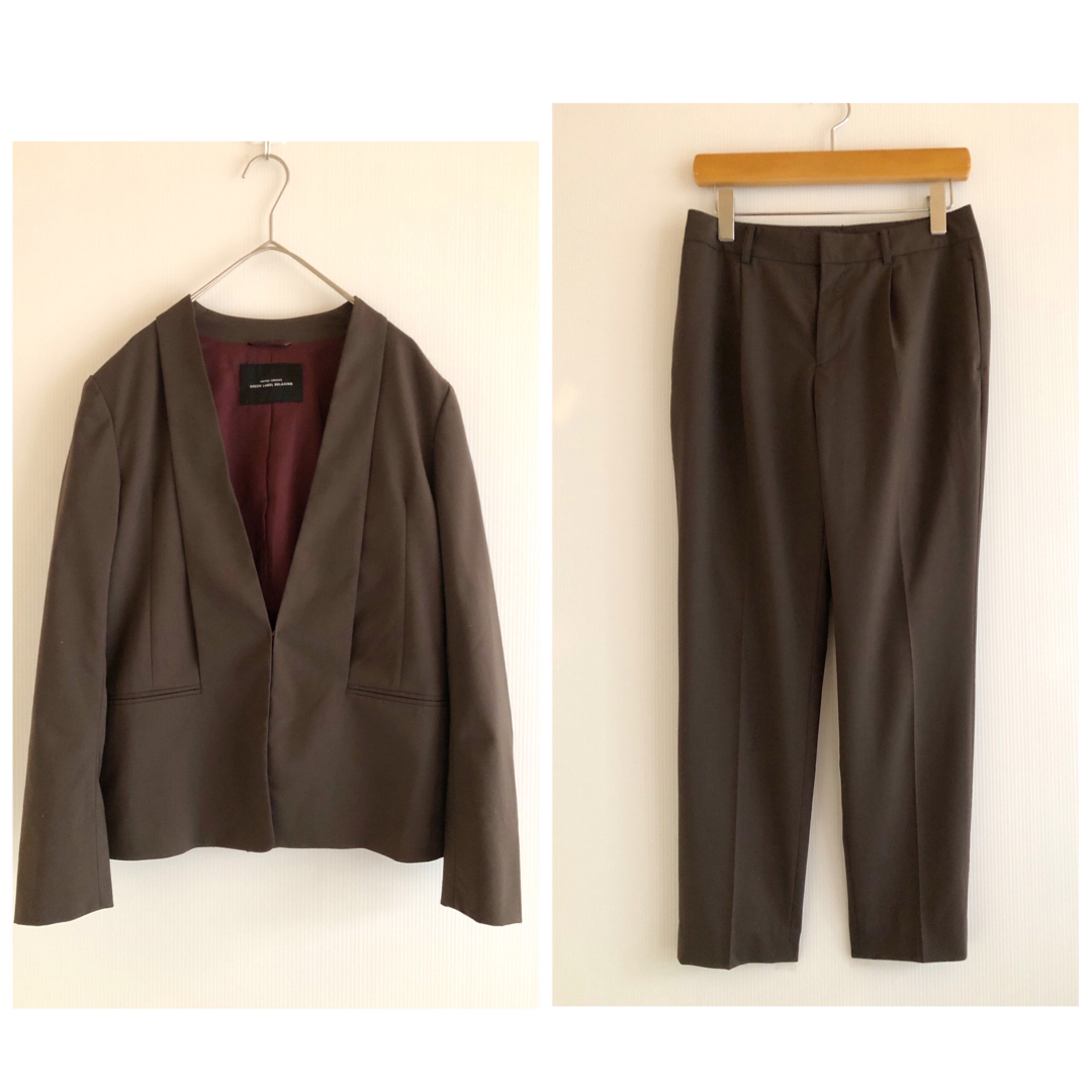 UNITED ARROWS green label relaxing - 448GLR手洗可ウール防皺