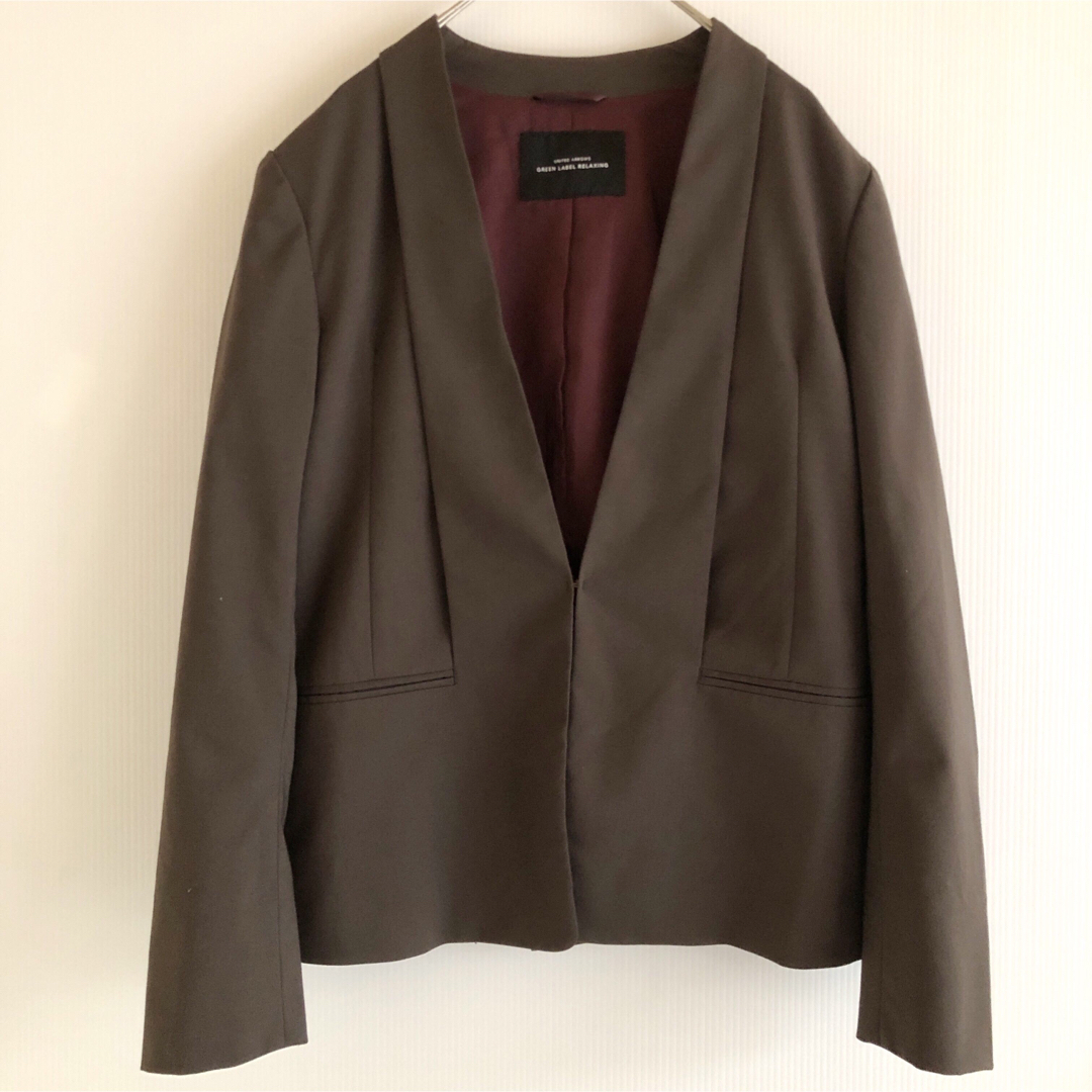 UNITED ARROWS green label relaxing - 448GLR手洗可ウール防皺
