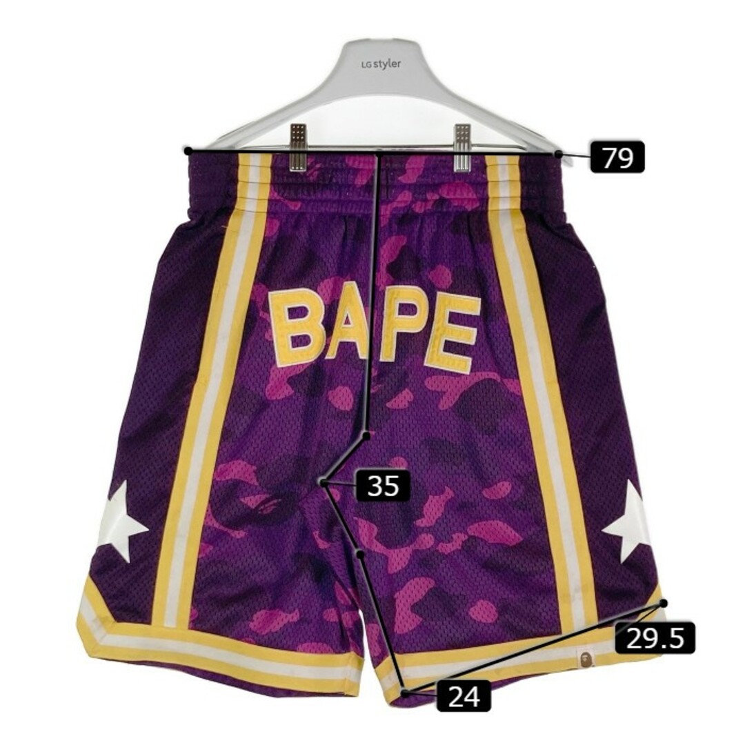 A BATHING APE - ☆A BATHING APE Camo Wide Basketball Shorts