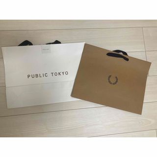 フレッドペリー(FRED PERRY)のショップ袋2つセット　フレッドペリー　パブリックトウキョウ(ショップ袋)