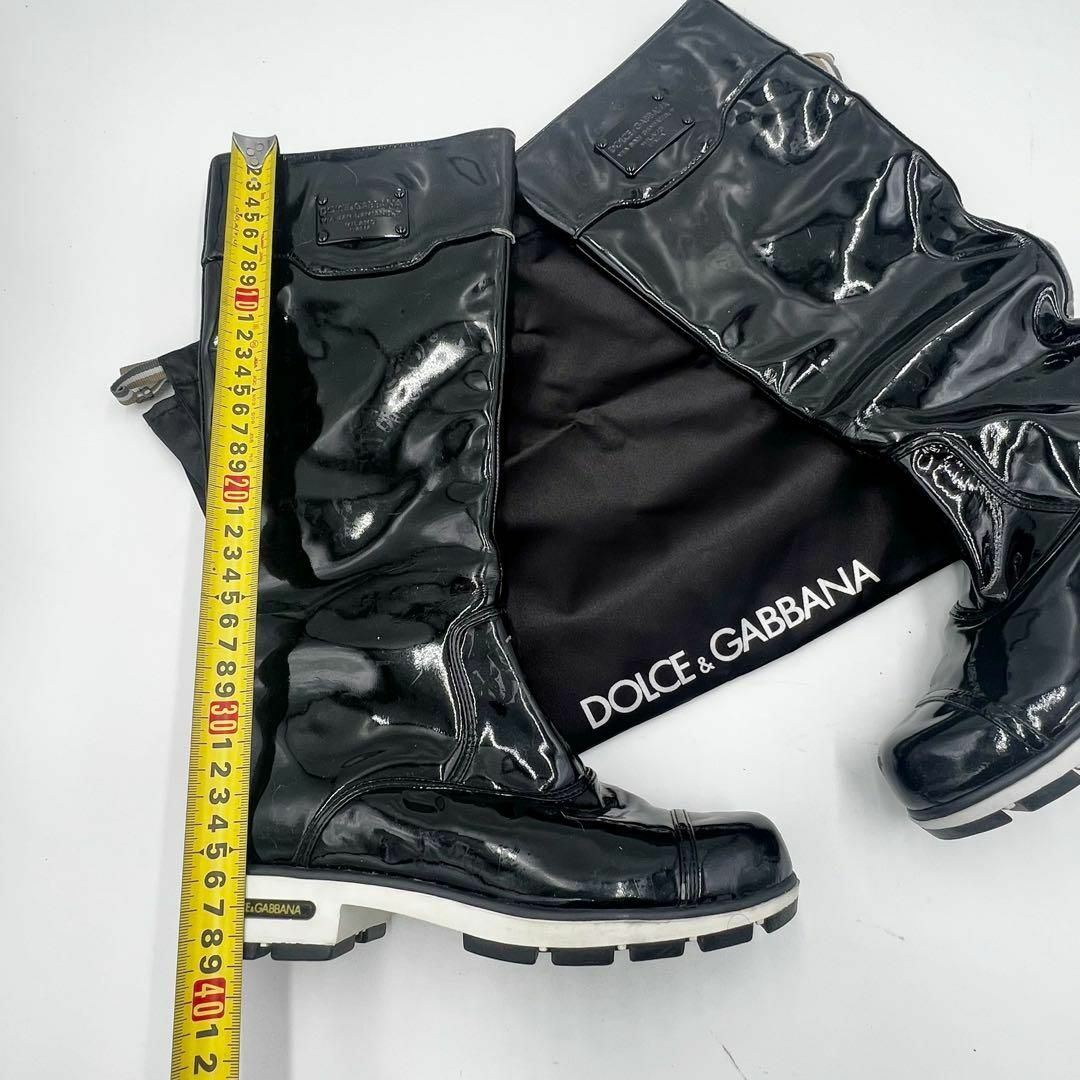 DOLCE&GABBANA(ドルチェアンドガッバーナ)のDOLCE＆GABBANA　ドルチェ＆ガッバーナ　ブーツ　レディース　22.5 レディースの靴/シューズ(ブーツ)の商品写真