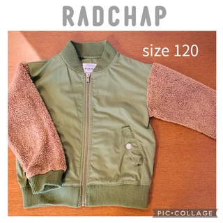 ラッドチャップ(RADCHAP)のMA-1 ブルゾン　袖ボア切替ジャケット／RADCHAP(ジャケット/上着)