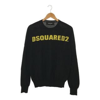 DSQUARED2 ディースクエアード ニット セーター フロントロゴ Mサイズ