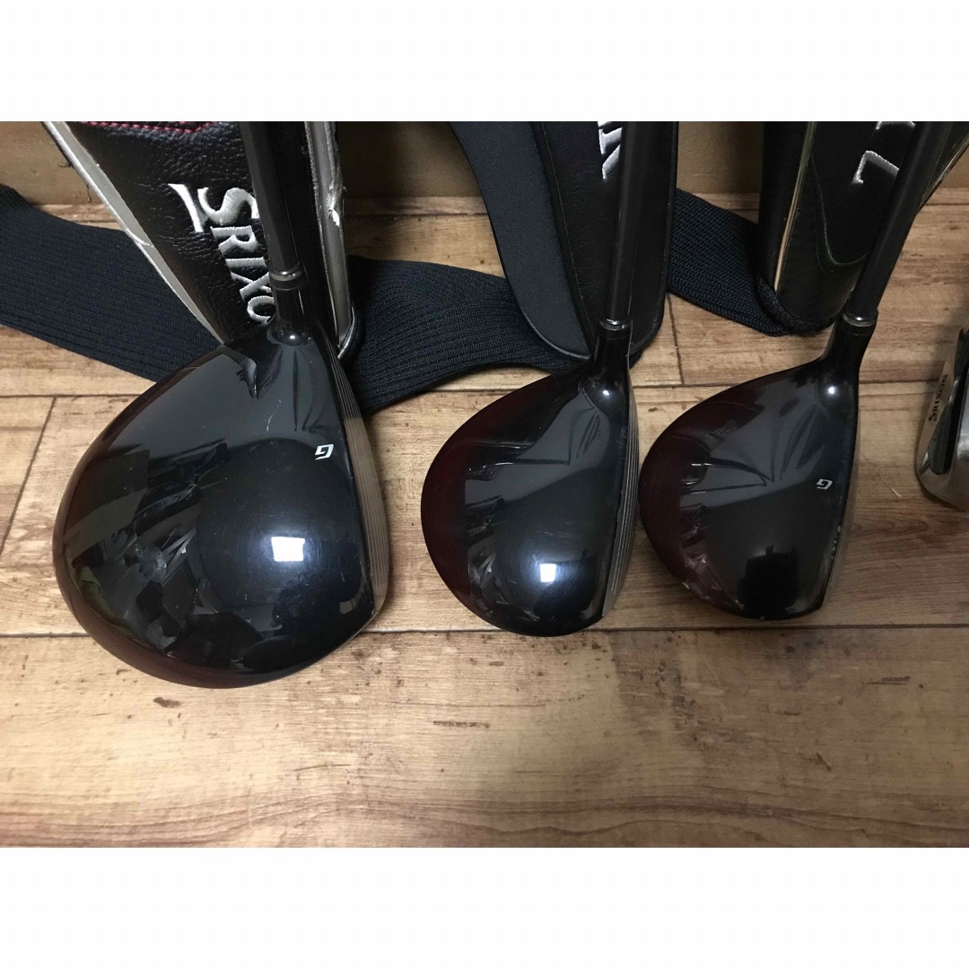 Srixon(スリクソン)のスリクソン メンズゴルフクラブセット、キャディバック付き スポーツ/アウトドアのゴルフ(クラブ)の商品写真