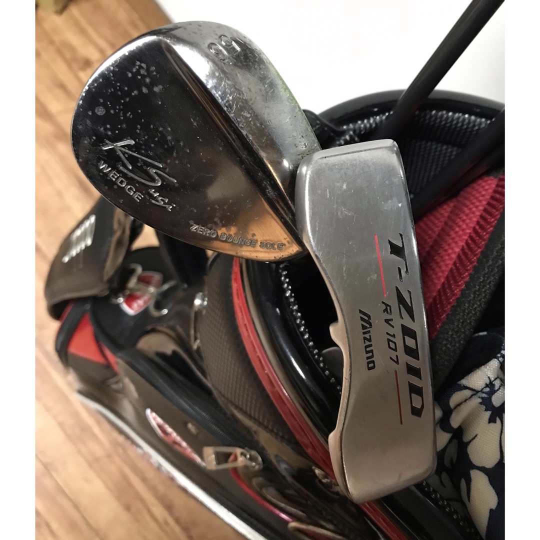 Srixon(スリクソン)のスリクソン メンズゴルフクラブセット、キャディバック付き スポーツ/アウトドアのゴルフ(クラブ)の商品写真