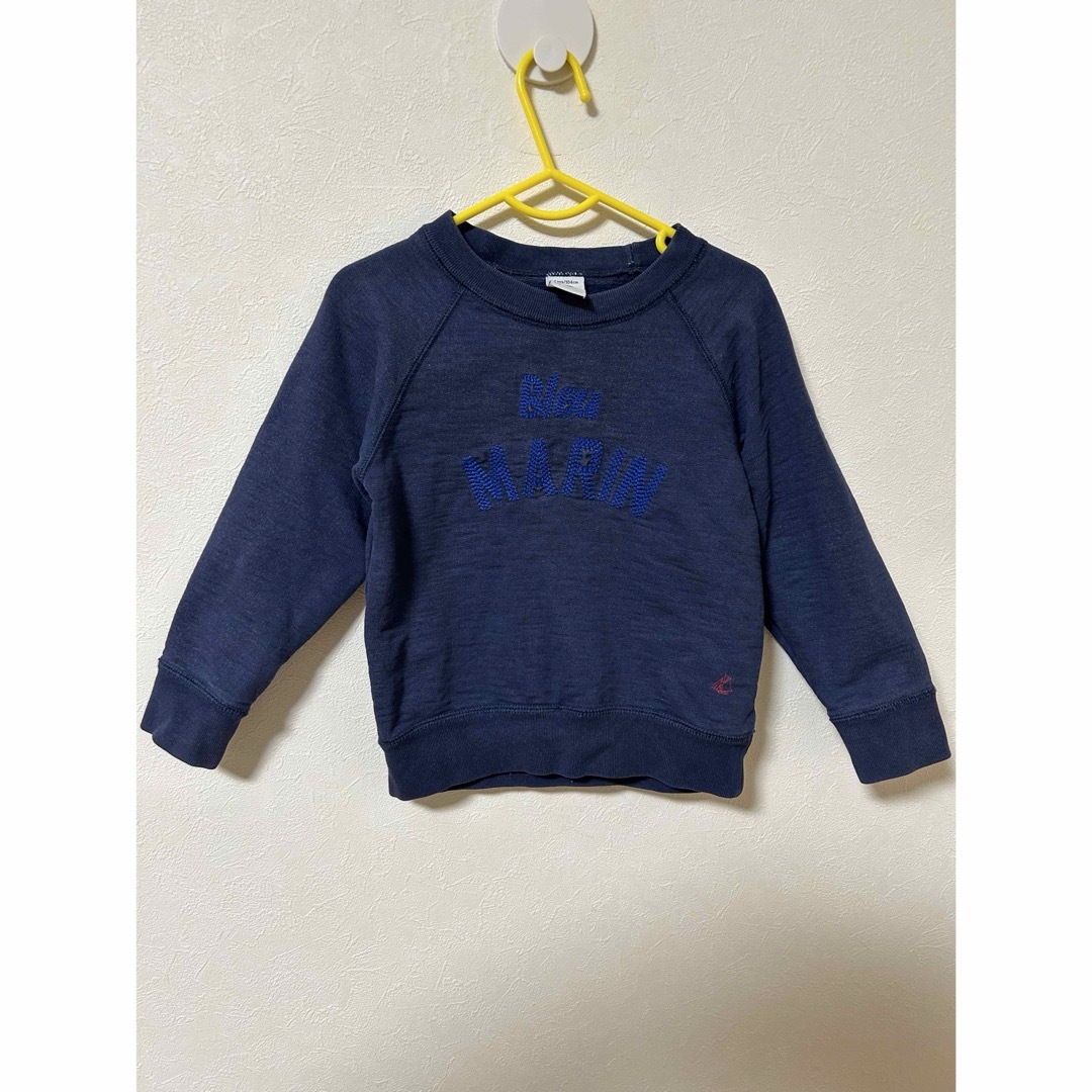 PETIT BATEAU(プチバトー)のプチバトー　長袖トレーナー　104cm キッズ/ベビー/マタニティのキッズ服男の子用(90cm~)(Tシャツ/カットソー)の商品写真