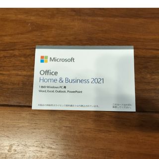 マイクロソフト(Microsoft)のマイクロソフト　office2021 Windows(PC周辺機器)