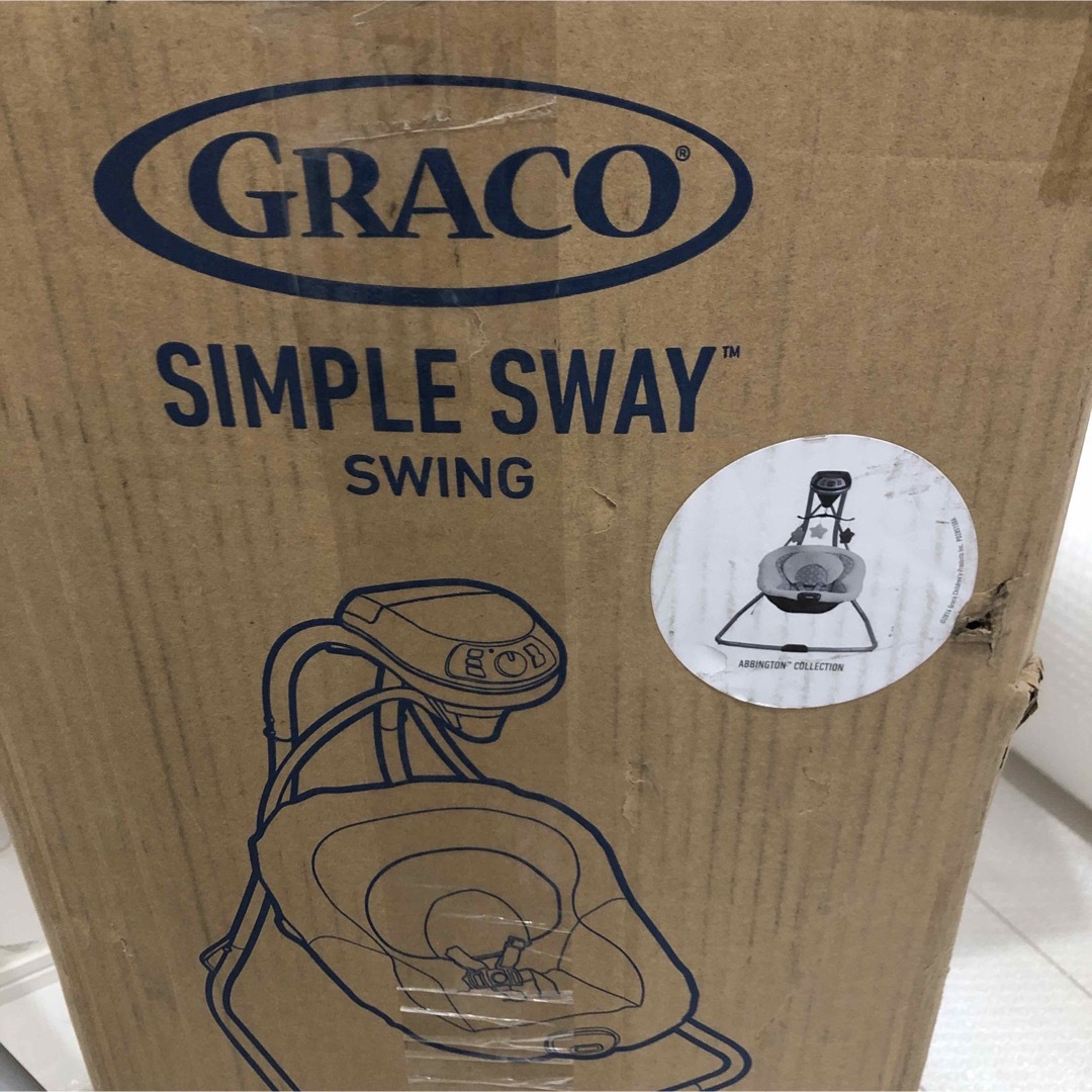 Greco(グレコ)のGRACOグレコ　電動バウンサー　SIMPLE SWAY SWING キッズ/ベビー/マタニティの寝具/家具(その他)の商品写真