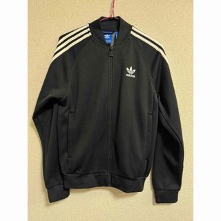 【希少】ビッグサイズ4L 白×黒　adidas トラックジャケット　ジャージ