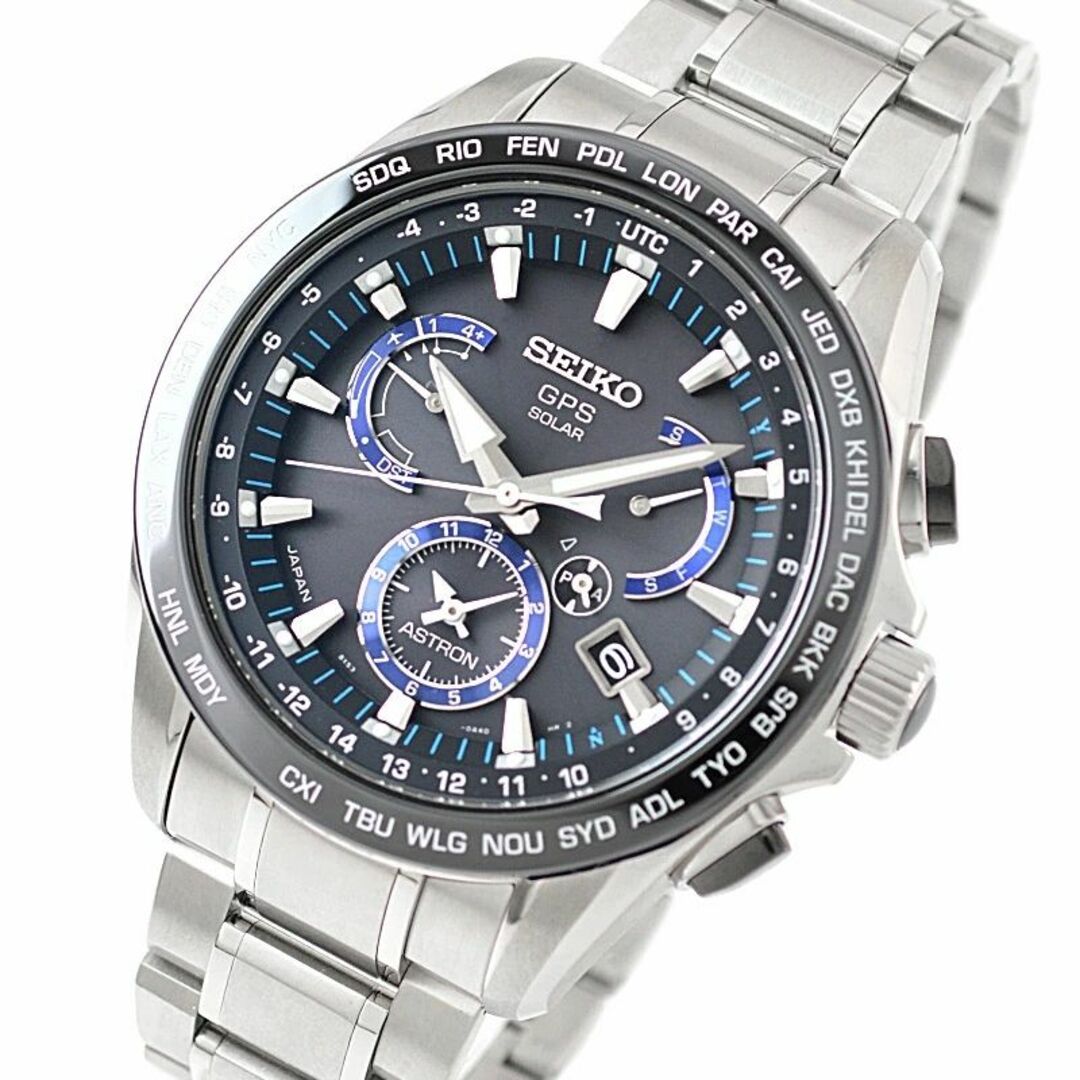 SEIKO ASTRON GPS ソーラー電波 10気圧防水 SBXB101