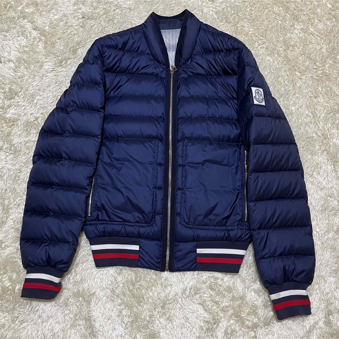 MONCLER(モンクレール)の✨ほぼ未使用✨ MONCLER GAMME BLEU TIPPED ダウン 0 メンズのジャケット/アウター(ダウンジャケット)の商品写真