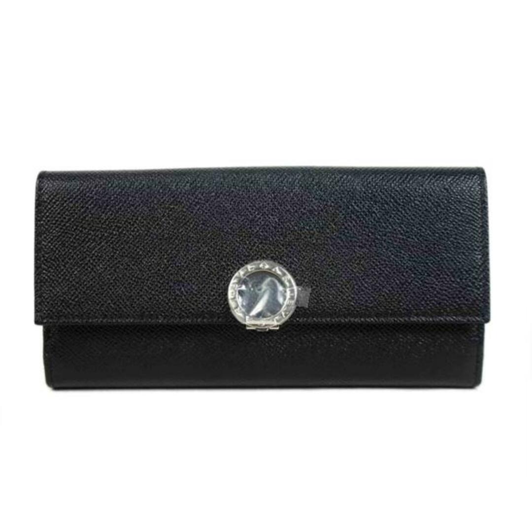 br>BVLGARI ブルガリ/ブルガリブルガリ ロゴクリップ 長財布