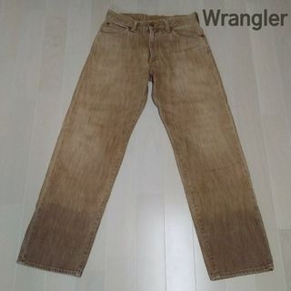 ラングラー(Wrangler)の【ラングラー】 W0455 カラー デニムパンツ ウォッシュ加工 90’s(デニム/ジーンズ)