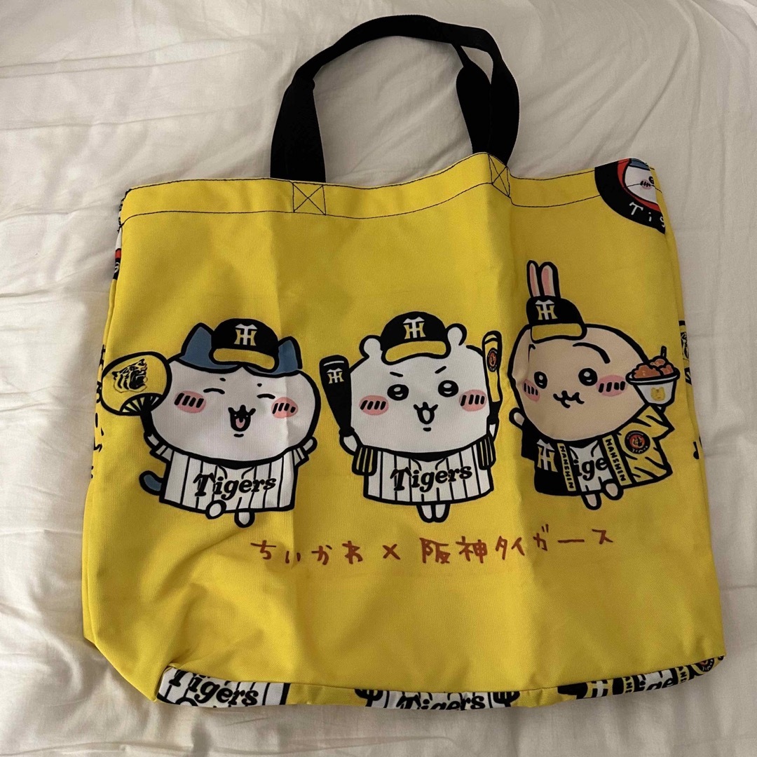ちいかわ 阪神タイガース トートバッグ|キャラクターグッズ ちいかわ 阪神タイガース トートバッグ|キャラクターグッズ