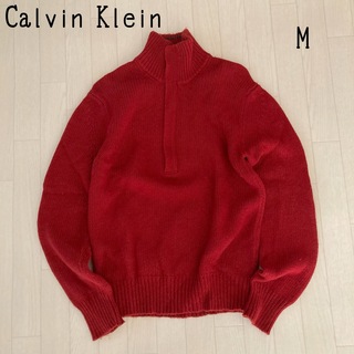 カルバンクライン(Calvin Klein)のカルバンクライン　ハイネック　セーター　ニット　メンズ M(ニット/セーター)