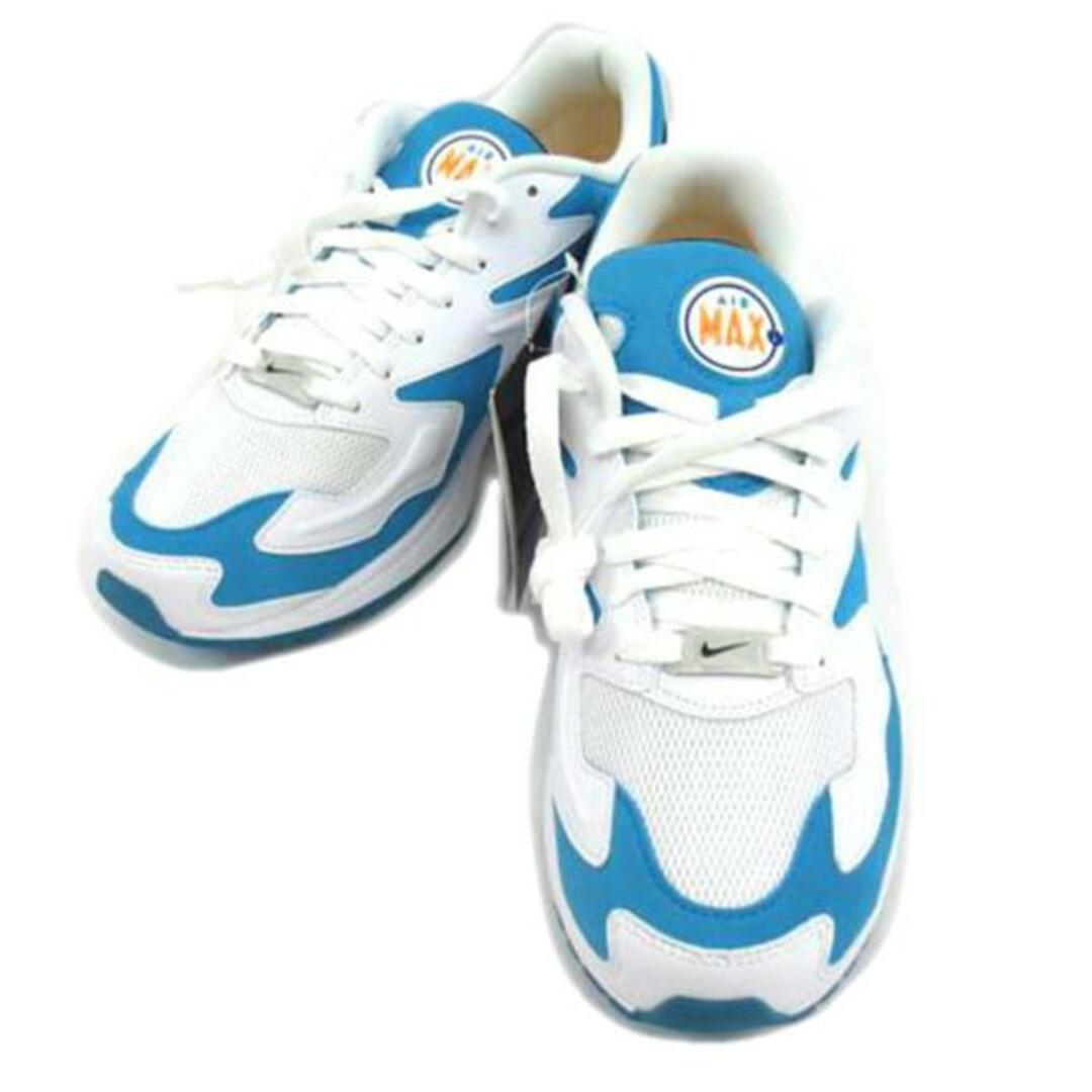 NIKE ナイキ/AIR MAX2 LIGHT/WHITE/BLACK-BLUE LAGOON/AO1741-100/27.5cm/メンズスニーカー/SAランク/06【中古】 メンズの靴/シューズ(スニーカー)の商品写真