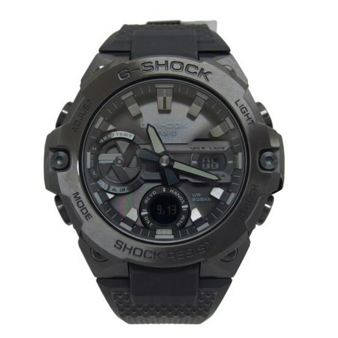 時計<br>ＣＡＳＩＯ カシオ ジーショック モバイルリンク オールブラック/Ｇ－ＳＨＯＣＫ／Ｇ－ＳＴＥＥＬデジアナウォッチ／ソーラー/GST-B400BB-1AJF/202********/G-SHOCK/SAランク/04