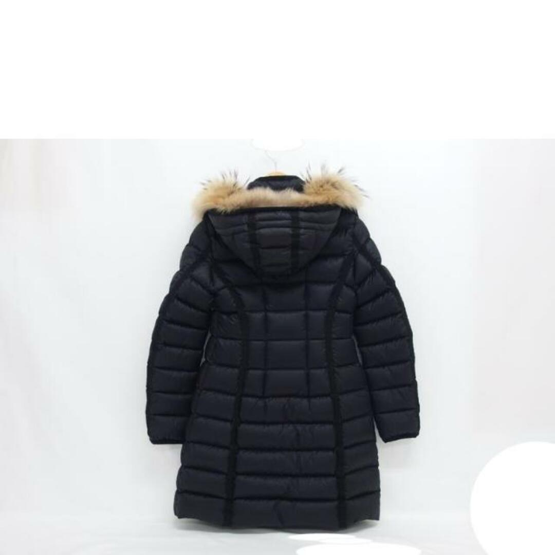 MONCLER モンクレール HERMIFUR ダウンコート /エルミファー/ダウンジャケット/ブラック/4990015 53048/0/レディースアウター/ABランク/04【中古】 レディースのジャケット/アウター(ロングコート)の商品写真