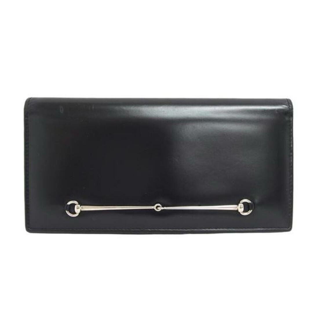 GUCCI グッチ/エナメルレザー/二ツ折リ長財布/ブラック/035 GUCCI グッチ/エナメルレザー/二ツ折リ長財布/ブラック/035