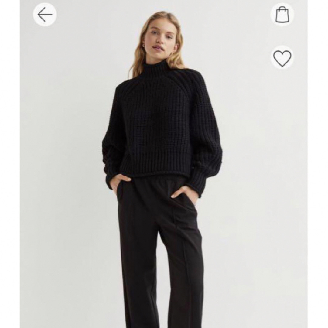 H&M(エイチアンドエム)のh&m チャンキーニット レディースのトップス(ニット/セーター)の商品写真