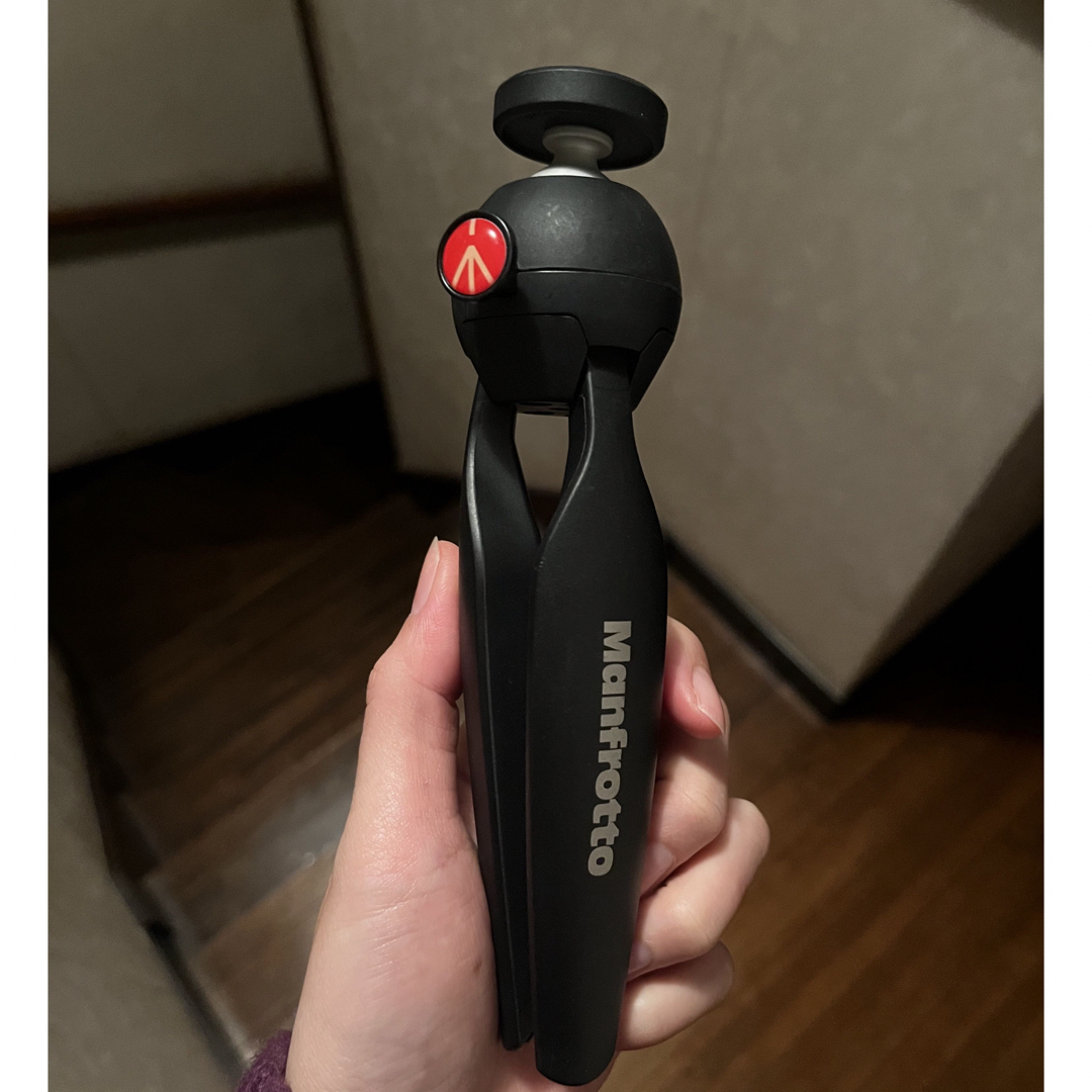 Manfrotto(マンフロット)のマンフロット　ミニ三脚　manfrotto PIXI スマホ/家電/カメラのスマホアクセサリー(その他)の商品写真