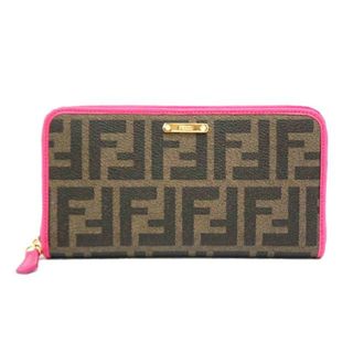 FENDI フェンディ/ズッカ柄ロングジッパーウォレット/8M0299/ブランドバック/Aランク/05【中古】(財布)