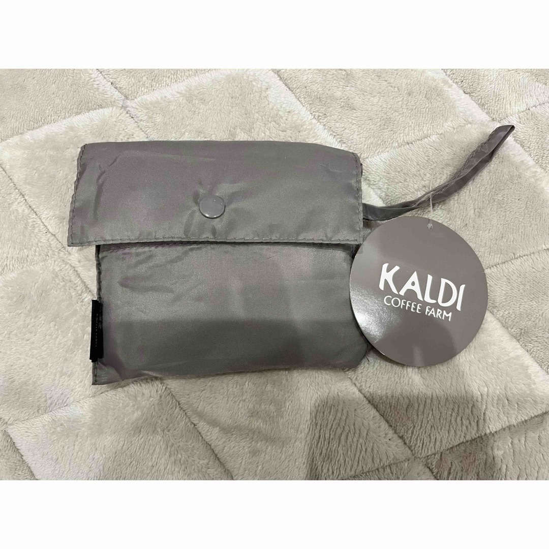 KALDI(カルディ)のカルディ　エコバッグ　グレー レディースのバッグ(エコバッグ)の商品写真