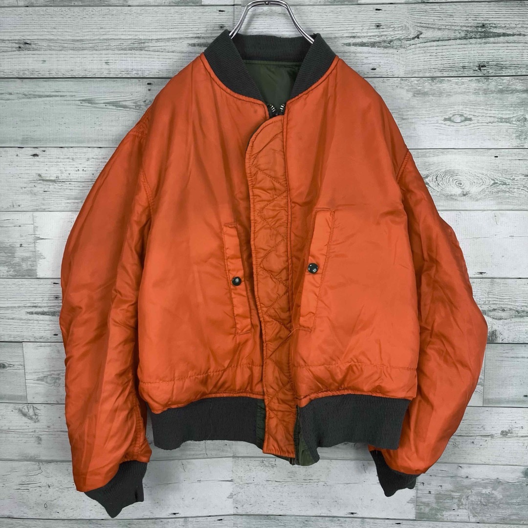 ALPHA INDUSTRIES - ALPHAアルファ USA製90s90年代 民間品 MA-1