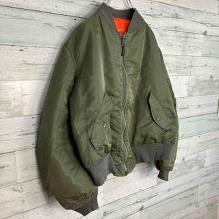 ALPHA INDUSTRIES - ALPHAアルファ USA製90s90年代 民間品 MA-1