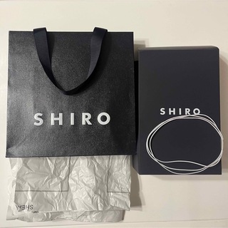 シロ(shiro)の【美品】SHIRO プレゼント用袋(ショップ袋)