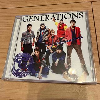 ジェネレーションズ(GENERATIONS)のCD GENERATIONS ジェネレーションズ　BRAVE IT OUT(ポップス/ロック(邦楽))