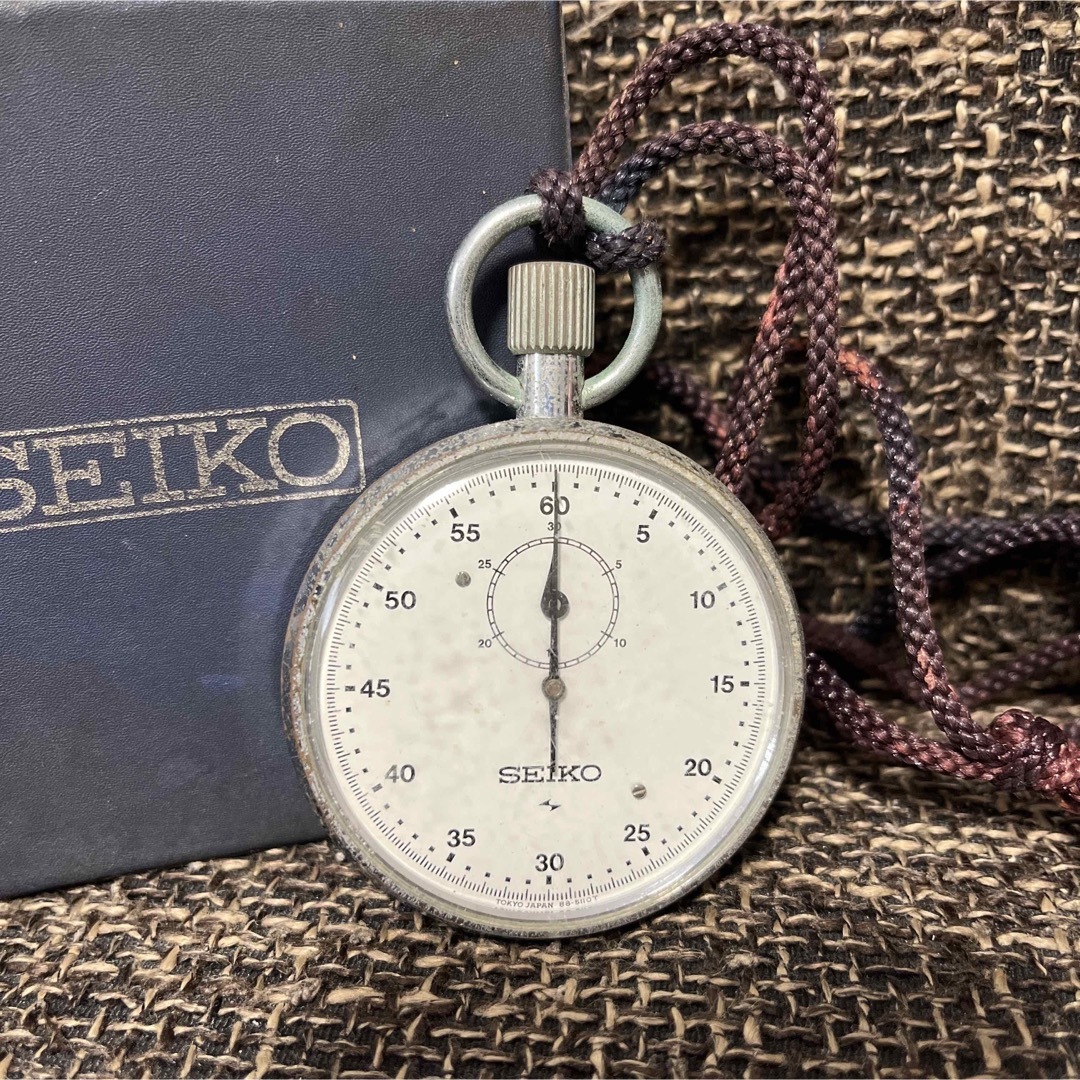 正規品販売！ SEIKO - ストップウォッチ 88-5051 SEIKO セイコー 時計の通販 健康管理・計測計