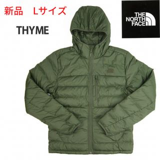 ザノースフェイス(THE NORTH FACE)の新品　ノースフェイス　ヌプシ　アコンカグア　フーディ　メンズ　Mサイズ　カーキ(ダウンジャケット)