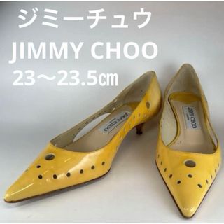 ジミーチュウ(JIMMY CHOO)の【大特価】ジミーチュウ　JIMMY CHOO エナメルパンプス　23〜23.5㎝(ハイヒール/パンプス)