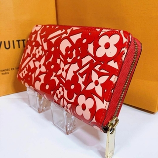 LOUIS VUITTON ルイヴィトンジッパー老花財布