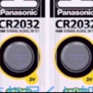 パナソニック(Panasonic)のボタン電池 CR2032パナソニック2個セットPanasonic　純正(その他)