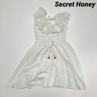 シークレットハニー(Secret Honey)のcu235/シークレットハニー ノースリーブトップス コットン レース(シャツ/ブラウス(半袖/袖なし))