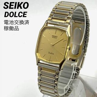 セイコー(SEIKO)の609 【稼働品】SEIKO DOLCE セイコードルチェ メンズ 腕時計(腕時計(アナログ))
