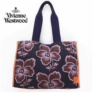 Vivienne Westwood / ヴィヴィアンウエストウッド ■ GALAXY トートバッグ キャンバスレザー バッグ / バック / BAG / 鞄 / カバン VW1  [0990010766]